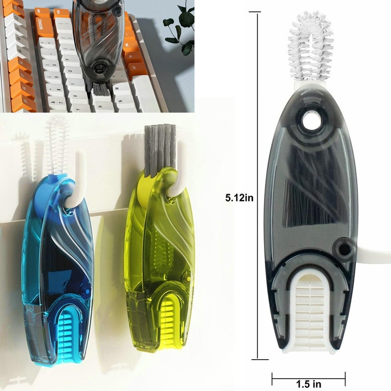 CraftinAround 4in1 Multifunctional Cleaning Brush Set, 1pc Bright Grey, Plastic - Image 5